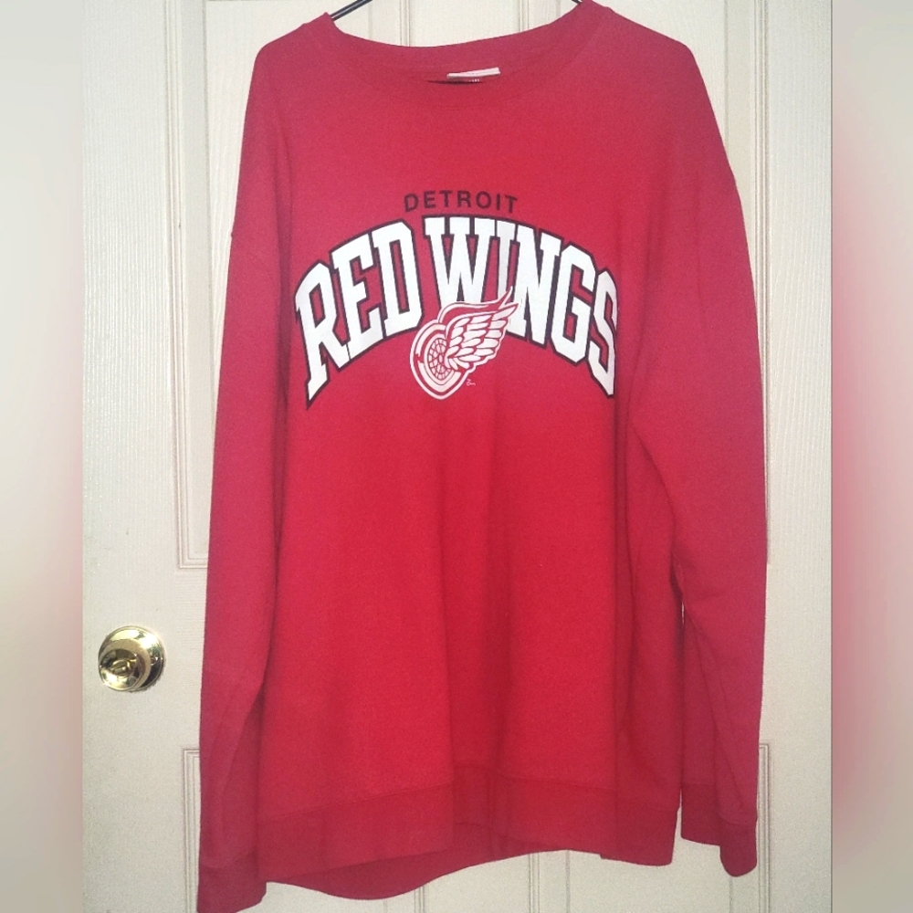 Mitchell And Ness Detroit Red Wings Crewneck